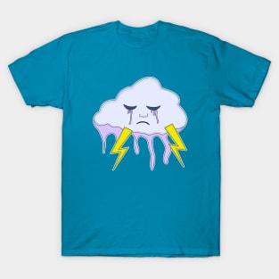 Sad Cloud Crying T-Shirt